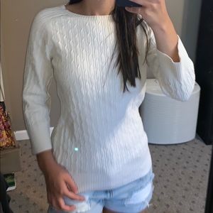 White sweater